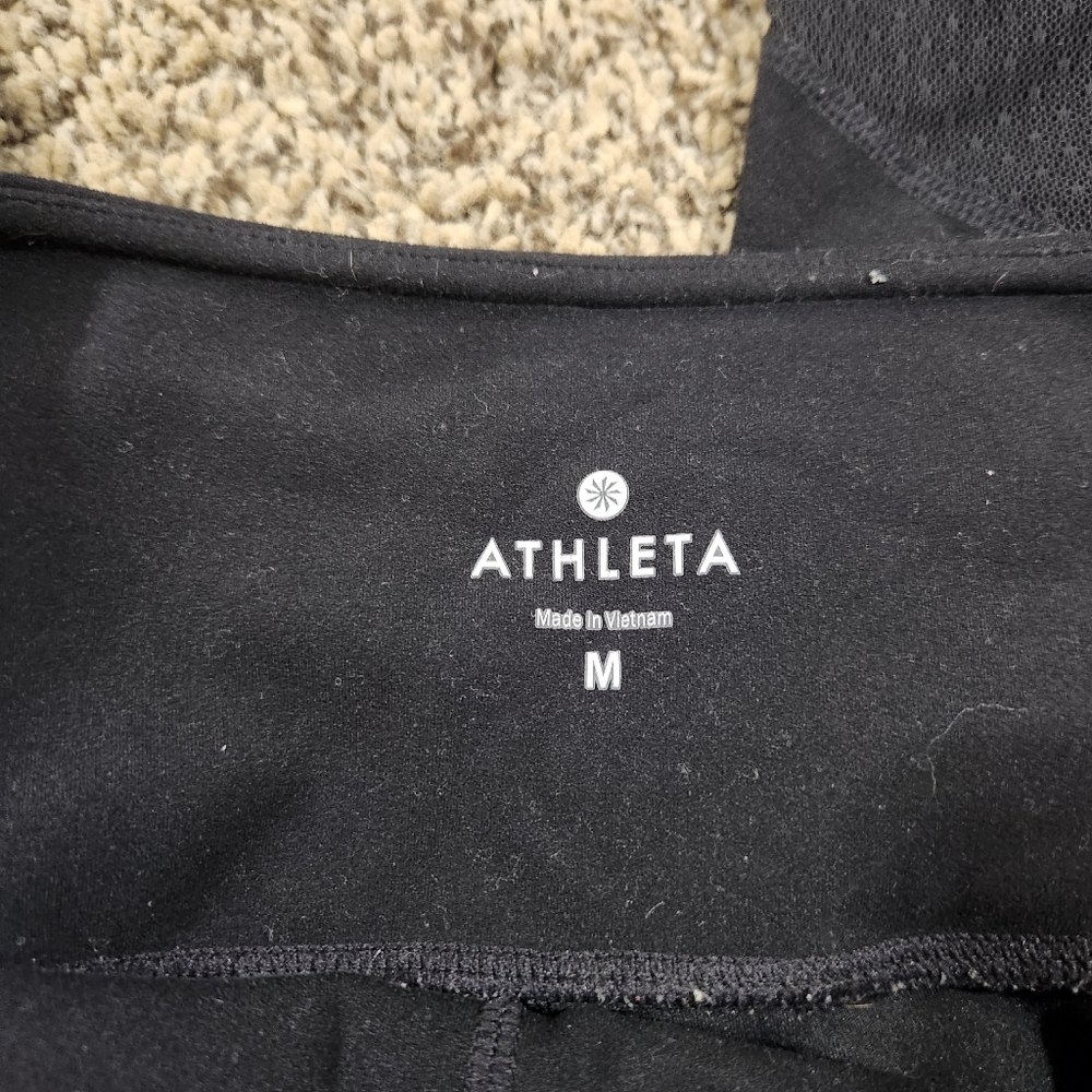 Athleta Mesh Inset Leggings - Picture 6 of 7
